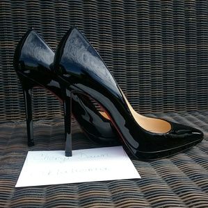Authentic Christian Louboutin Pigalle Plato 120
